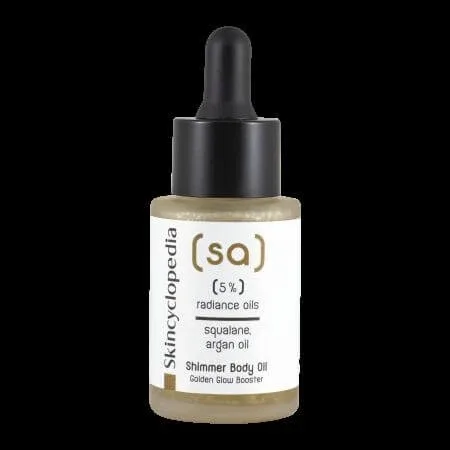 Ulei de corp iluminator 5 uleiuri nutritive si particule fine aurii, 30 ml, Skincyclopedia — preț și oferte