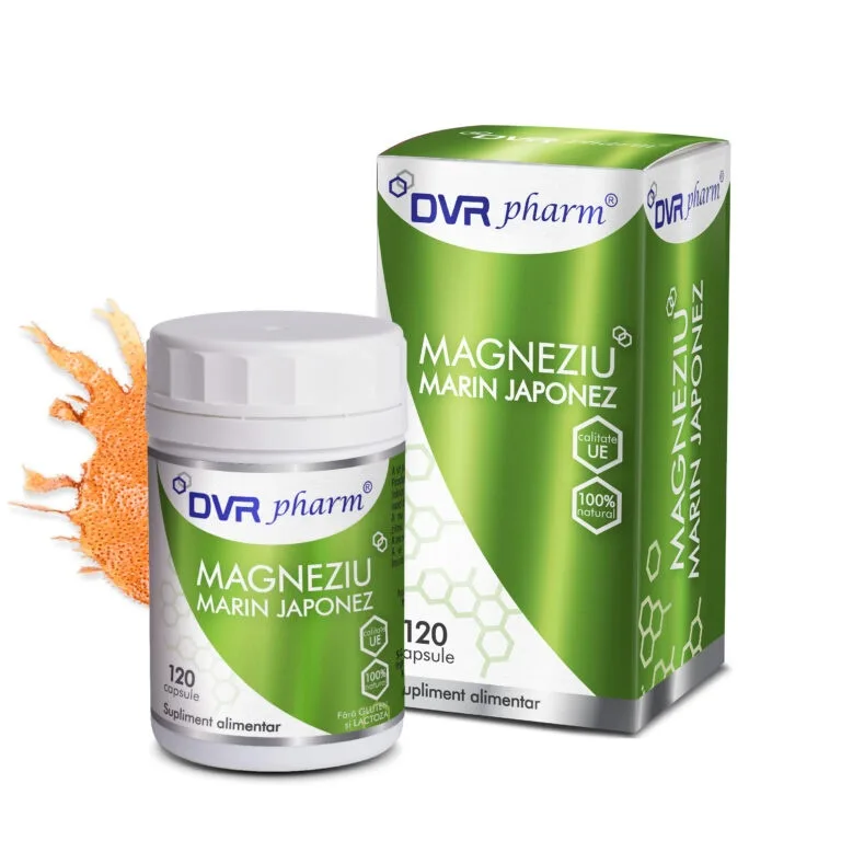 Magneziu Marin Japonez, 120 capsule DvrPharm — preț și oferte