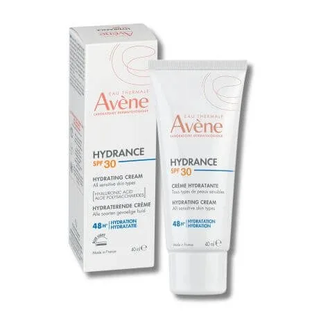 Crema hidratanta SPF 30 Hydrance, 40 ml, Avene — preț și oferte