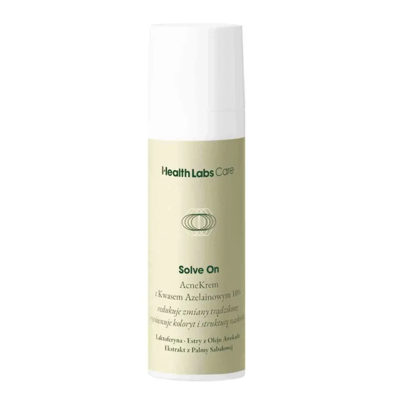 Health Labs Solve On Acne, cremă cu acid azelaic 10%, 30 ml — preț și oferte