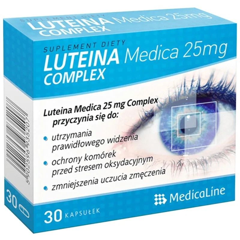 Luteina Medica 25 mg Complex, 30 capsule Aliness — preț și oferte