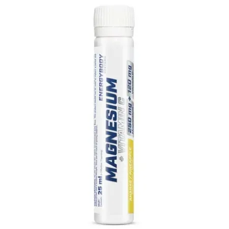 Magneziu + Vitamina C cu aroma de ananas, 25 ml, Energybody — preț și oferte