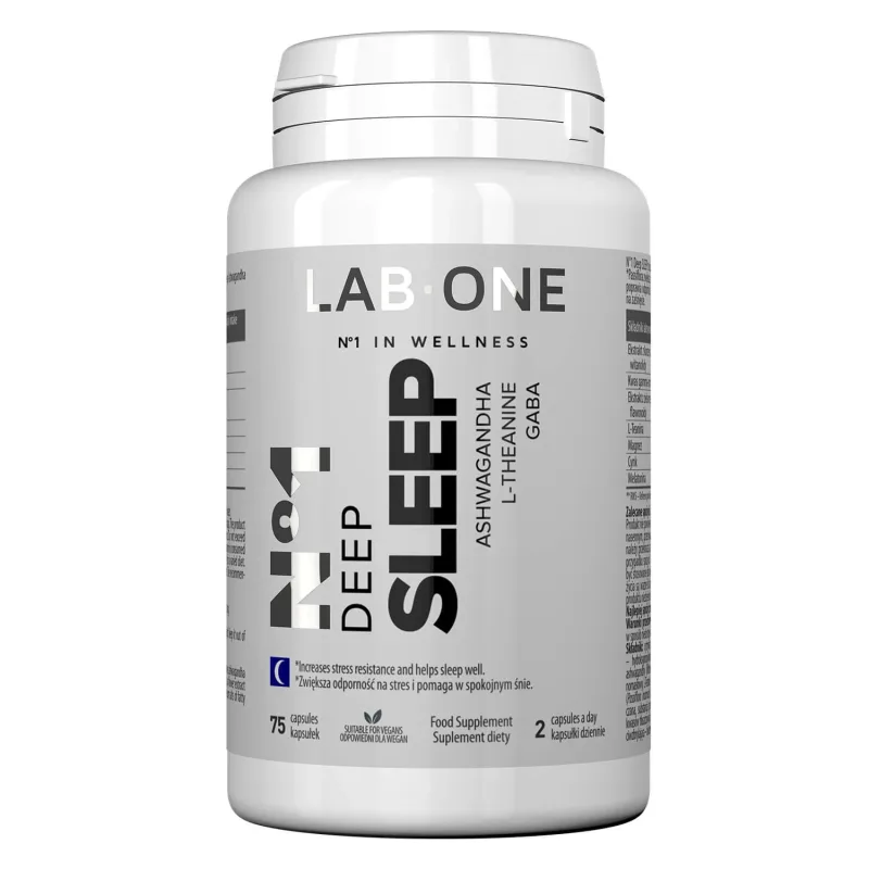 Lab One No 1 Somn profund, 75 capsule — preț și oferte