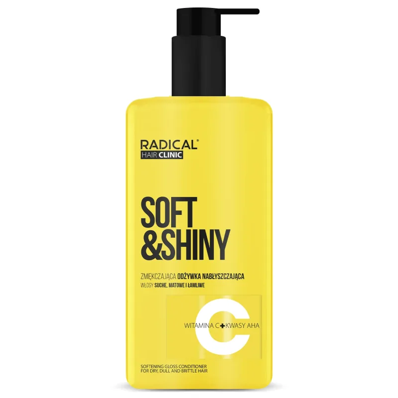 Radical Hair Clinic Soft & Shiny, balsam de strălucire, 260 ml — preț și oferte