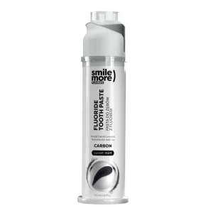 HiSkin Smile More, pastă de dinți revitalizantă pentru smalț, carbon și mentă dulce, 100 ml