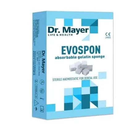 Bureti hemostatici Evospon, 32 bucati, Dr. Mayer — preț și oferte