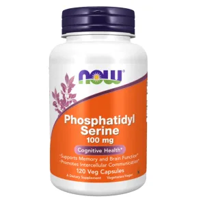 Now Foods Fosfatidilserină 100 mg, 120 capsule