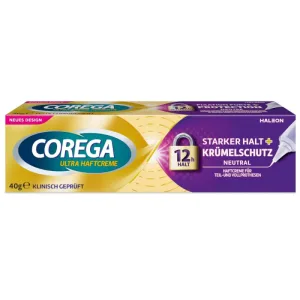 Corega, cremă de fixare pentru proteze dentare, neutră, 40 g