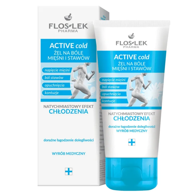 Floslek Active cold, gel pentru dureri musculare și articulare, 100 ml — preț și oferte