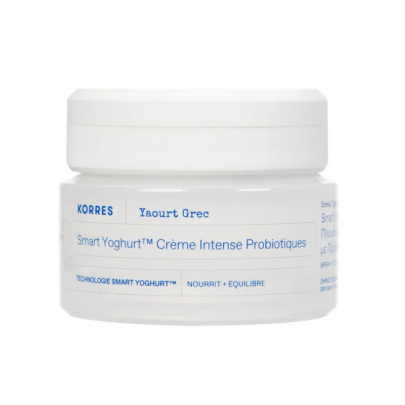 Korres Greek Yoghurt, cremă hidratantă intensivă, piele uscată, 40 ml — preț și oferte