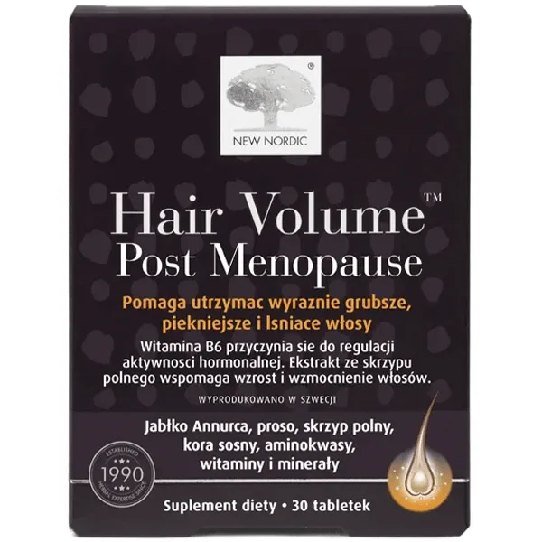 New Nordic Hair Volume Post Menopause, 30 comprimate — preț și oferte