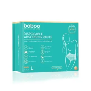 Set chiloti absorbanti de unica folosinta, Marimea L, 5 bucati, Baboo
