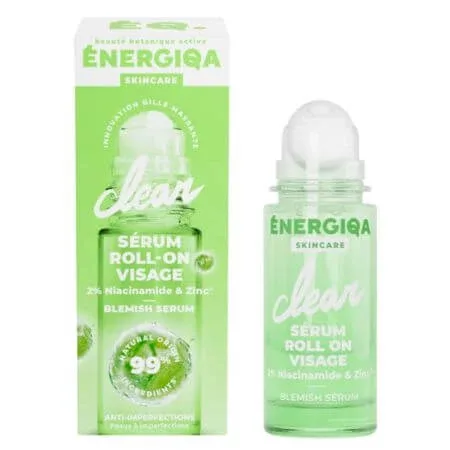 Serum roll-on cu Niacinamide pentru tenul cu imperfectiuni Energiqa, 30 ml, Energie Fruit — preț și oferte