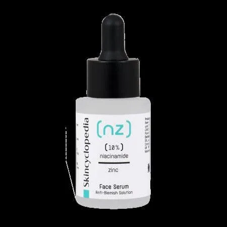Serum de fata Niacinamida 10% + Zinc 1%, 30 ml, Skincyclopedia — preț și oferte