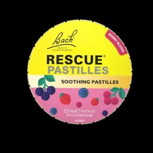 Dropsuri cu aroma de fructe de padure Bach Original, 50 g, Rescue Remedy