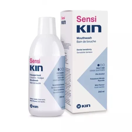 Apa de gura SensiKin, 250 ml, Laboratorios Kin — preț și oferte