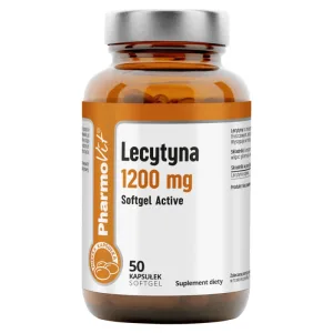 PharmoVit Lecitină 1200 mg Softgel Active, 50 capsule