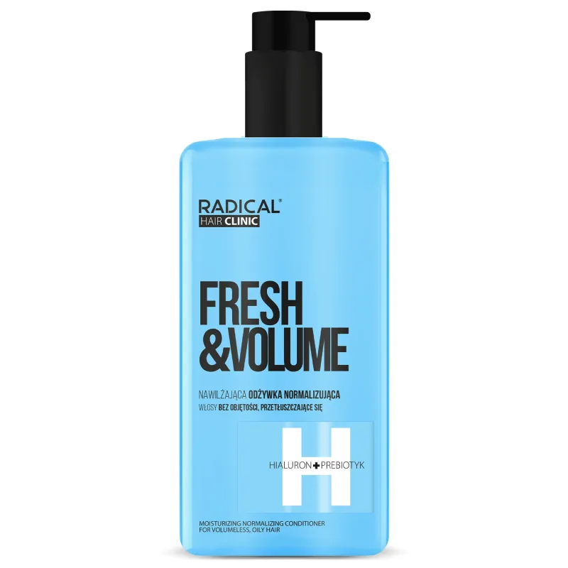 Radical Hair Clinic Fresh & Volume, balsam hidratant normalizant, 260 ml — preț și oferte