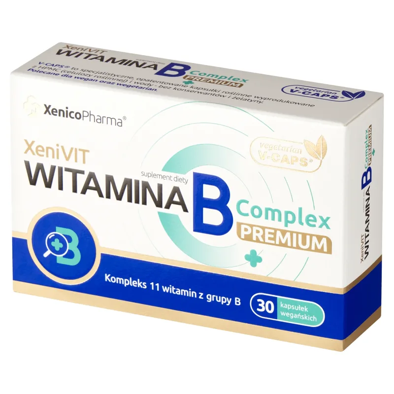 XeniVit Vitamina B Complex Premium, 30 capsule — preț și oferte