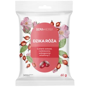 SEMA Herba Bomboane pe bază de plante cu măceșe și vitamina C, 60 g
