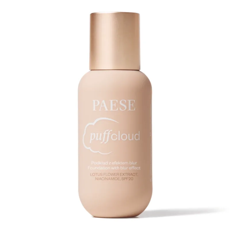 Paese Puff Cloud, fond de ten satinat cu efect de estompare, 00 Neutral Beige, SPF 20, 37 ml — preț și oferte
