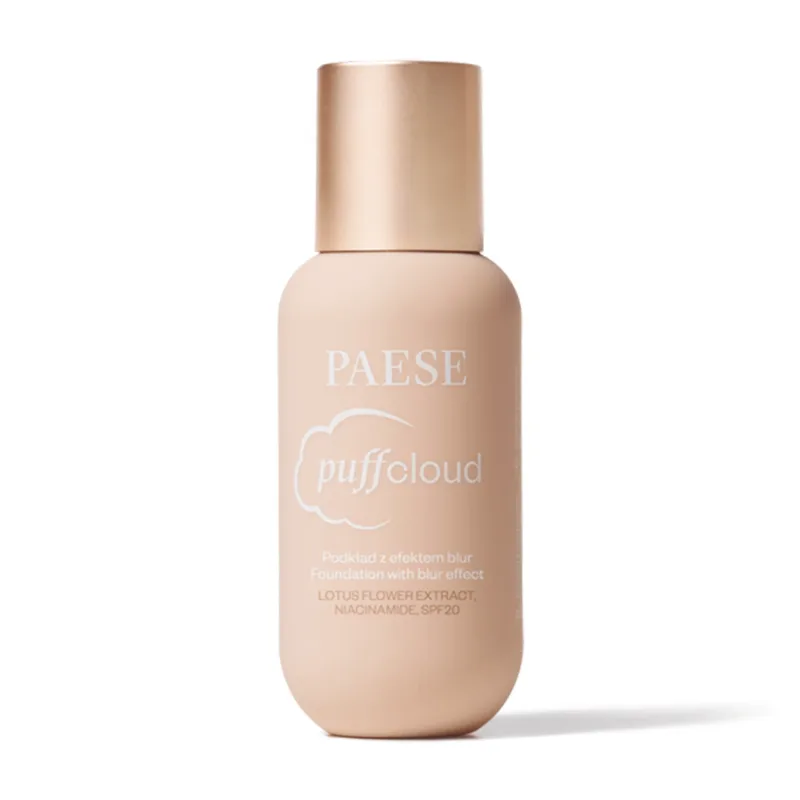 Paese Puff Cloud, fond de ten satinat cu efect blur, 03 Sand Beige, SPF 20, 37 ml — preț și oferte