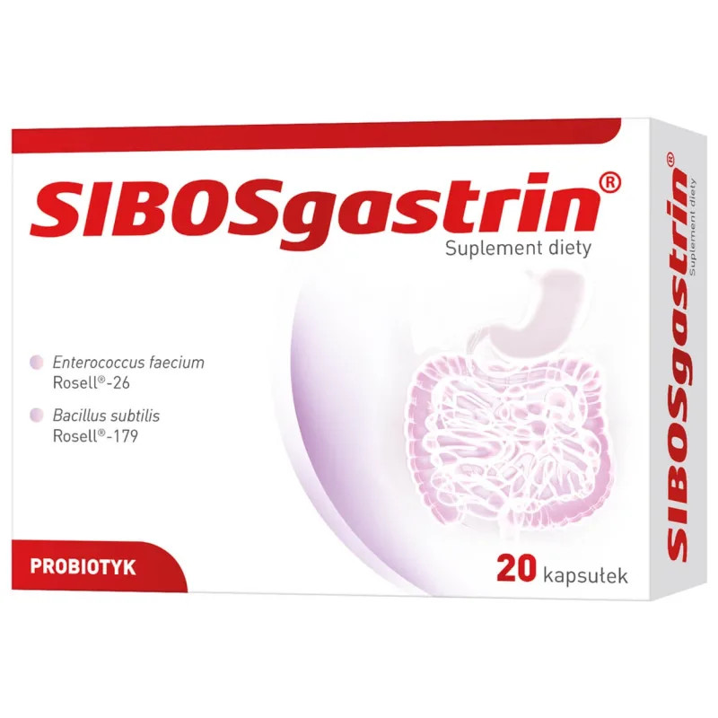 SIBOSgastrin, 20 capsule Polfa — preț și oferte