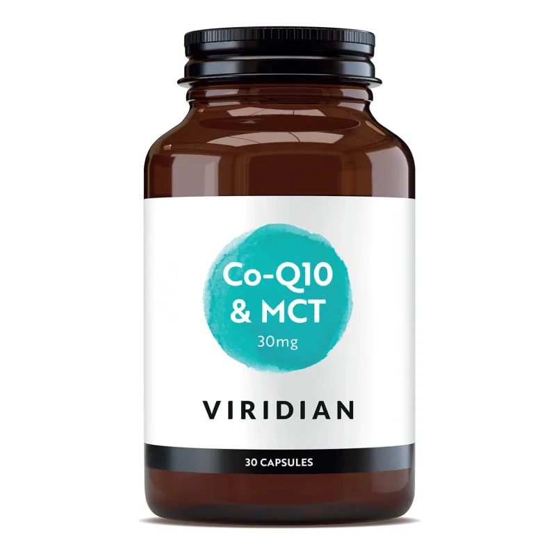 Viridian Coenzima Q10 30 mg MCT, 30 capsule — preț și oferte