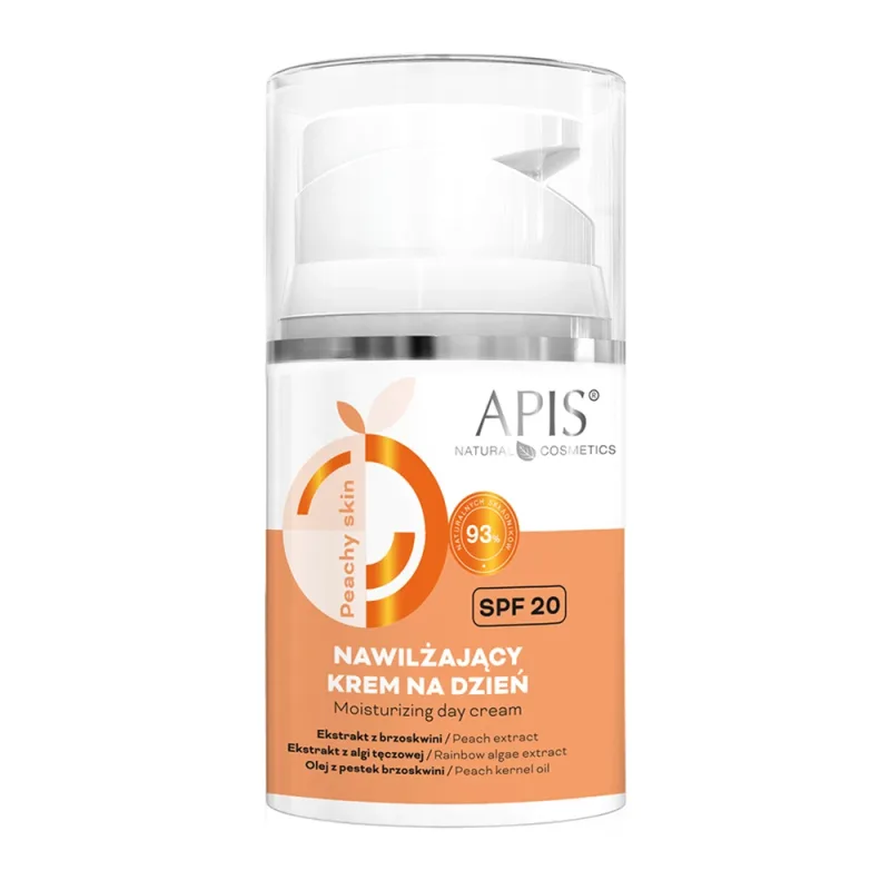 Apis Peachy Skin, cremă de zi hidratantă, SPF 20, 50 ml — preț și oferte