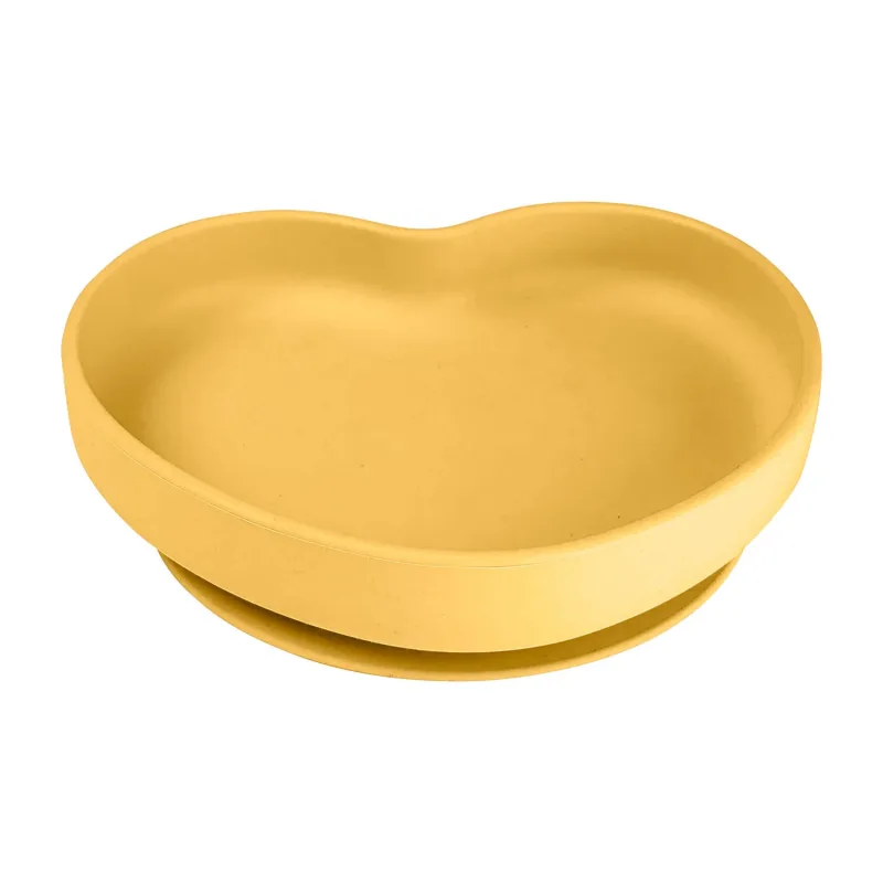 Canpol Babies, ventuză din silicon, inimă, galben, de la 6 luni, 1 buc. — preț și oferte