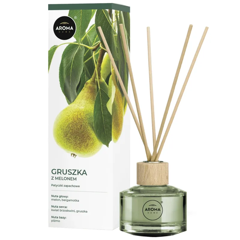 Aroma Home, sticksuri aromatice, pere și pepene galben, 50 ml — preț și oferte