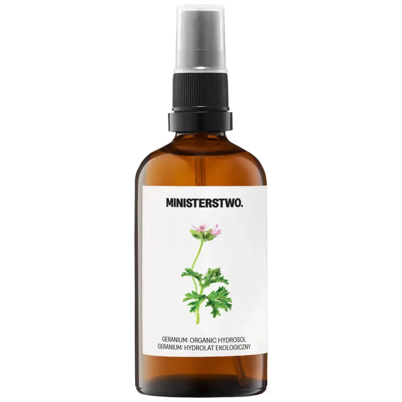 Ministry of Good Soap, hidrolat organic, geraniu, 100 ml — preț și oferte
