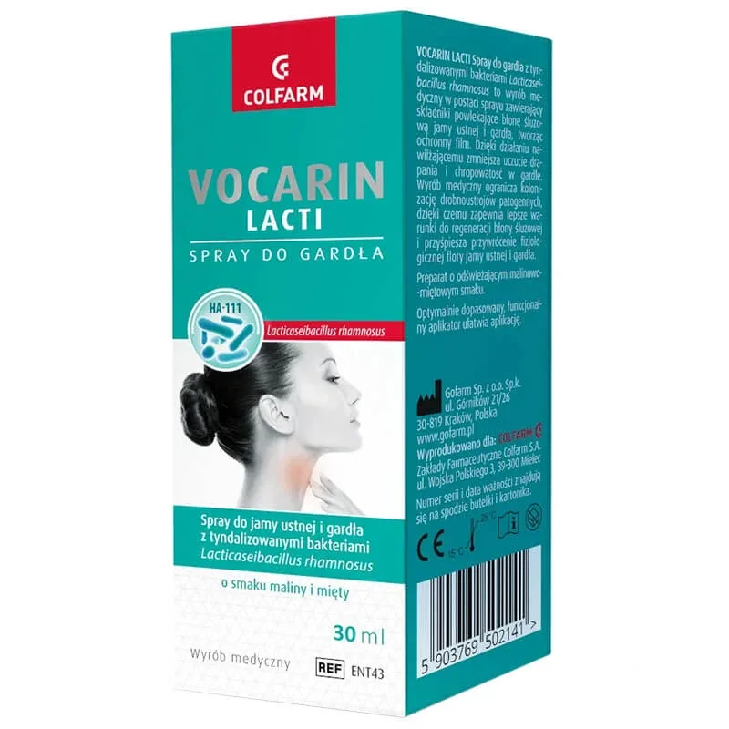 Vocarin Lacti, spray pentru gât, 30 ml — preț și oferte