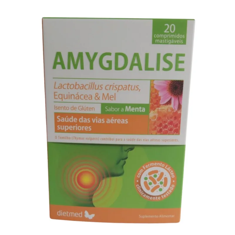 Amygdalise, 20 comprimate masticabile, Dietmed — preț și oferte