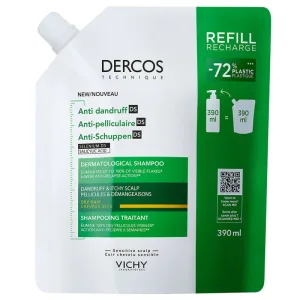 Vichy Dercos Anti Dandruff DS, șampon anti-mătreață, păr uscat, rezervă, 390 ml