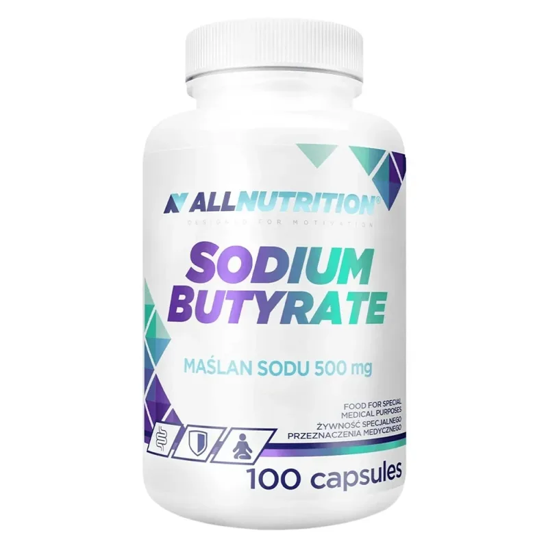 Allnutrition butirat de sodiu, butirat de sodiu, 100 capsule — preț și oferte