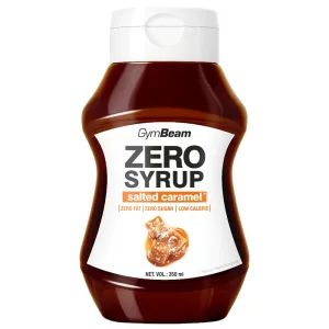 GymBeam Zero, sirop, caramel sărat, 320 ml