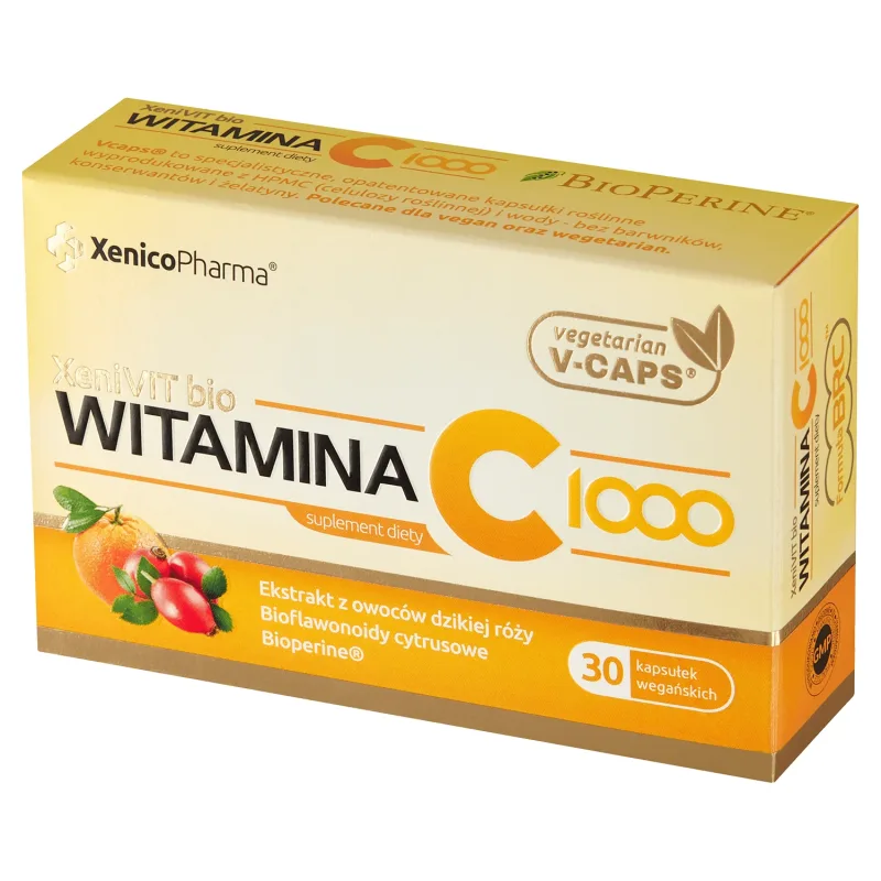 XeniVit Bio Vitamina C 1000, 30 capsule Xenico Pharma — preț și oferte