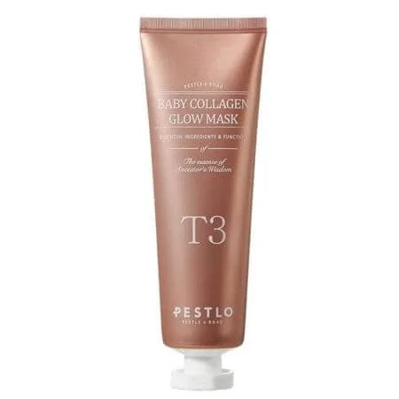 Masca pentru hidratarea tenului T3 Baby Collagen Glow Mask, 70 ml, Pestlo — preț și oferte