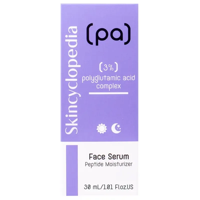 Ser hidratant cu 3% complex de acid poliglutamic PA, 30 ml, Skincyclopedia — preț și oferte