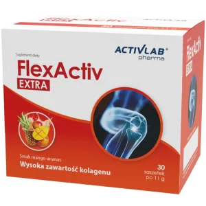 Activlab Pharma FlexActiv Extra, aromă de mango-pineapple, 30 plicuri
