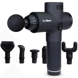 GymBeam VI Black, pistol de masaj, negru