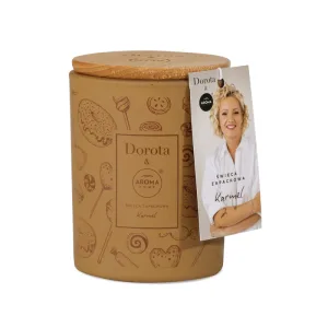Dorota&Aroma Home, lumânare parfumată, caramel, 150 g