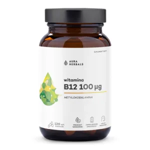 Aura Herbals Vitamina B12 100 µg, 120 capsule