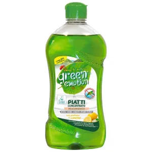 Green Emotion, gel ultra-concentrat pentru spălarea vaselor, hipoalergenic, lămâie, 500 ml