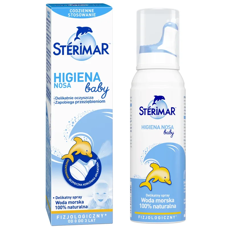Sterimar Baby Igienă nazală, spray nazal fiziologic de la 0 la 3 ani, 100 ml — preț și oferte