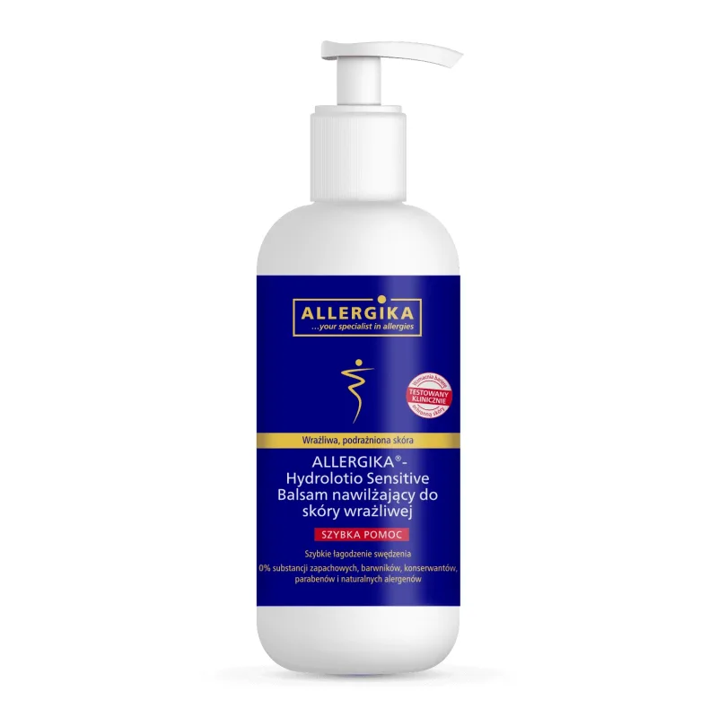 Allergica Hydrolotio Sensitive, loțiune hidratantă pentru corp, piele sensibilă, 500 ml — preț și oferte
