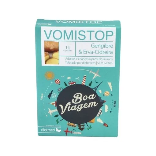 Vomistop, 15 capsule, Dietmed — preț și oferte