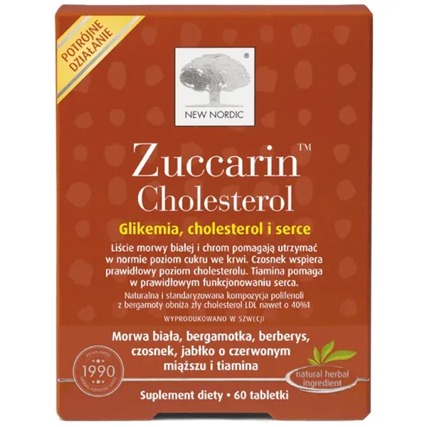 Zuccarin Colesterol, 60 comprimate — preț și oferte