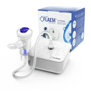 Flaem ProfiNeb, inhalatorul ultra-silențios cu piston pneumatic pentru copii și adulți